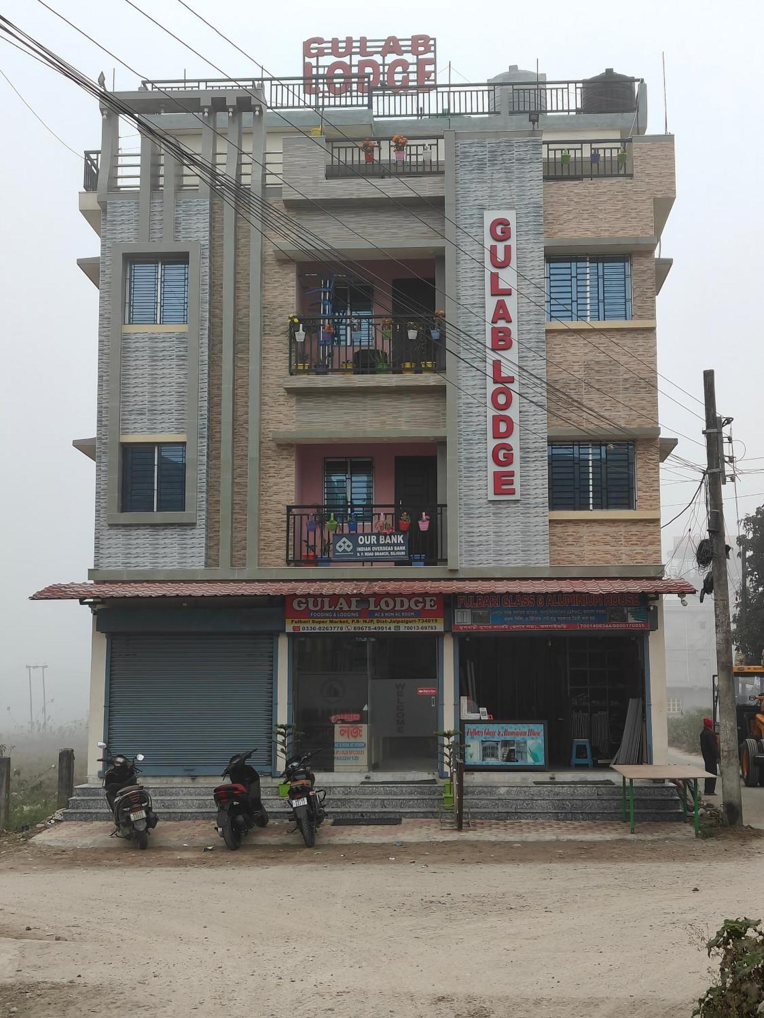 Gulab Lodge Siliguri Esterno foto